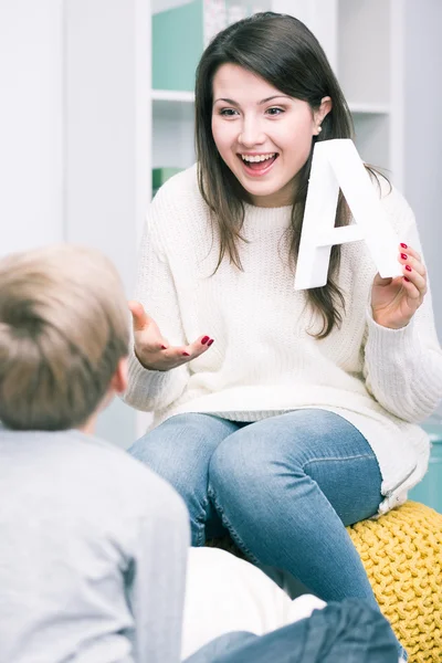 Nu proberen te herhalen na mij — Stockfoto