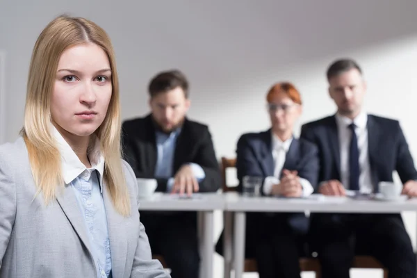 Ich habe das Gefühl, es ist nicht gut gelaufen — Stockfoto