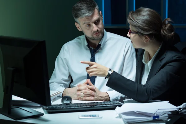 Ideal business couple — Stock Photo, Image