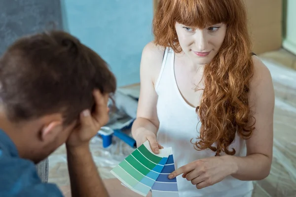 Demasiados colores para elegir — Foto de Stock