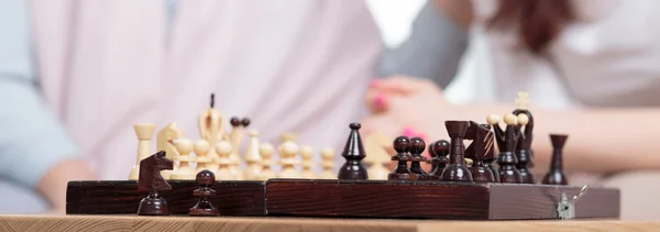 Primer plano del ajedrez — Foto de Stock