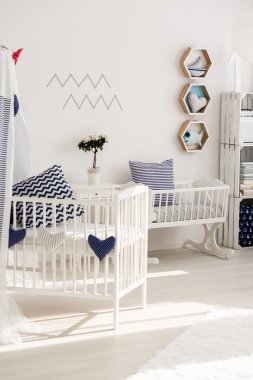 Bebek odasında rahatlatıcı bir atmosfer 