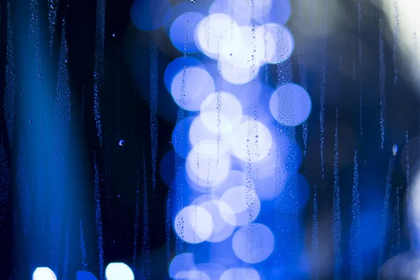 Krásné abstraktní formě v modrém — Stock fotografie