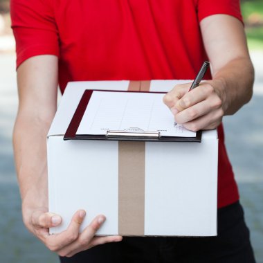 Kurye taşıma belgesi yazma