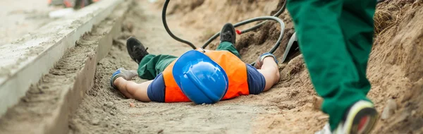 Infortuni sul lavoro — Foto Stock