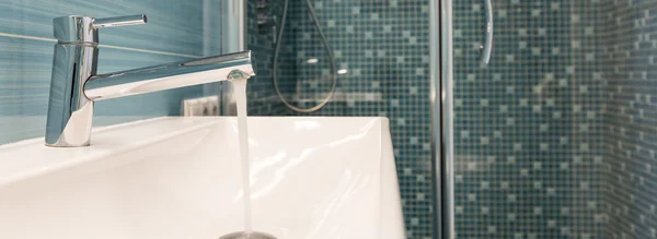 Modern banyo dekor — Stok fotoğraf