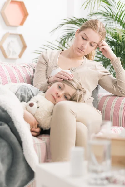 Bored of being sick — Stock Photo, Image