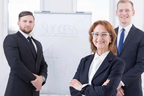 Succesvolle Business team — Stockfoto