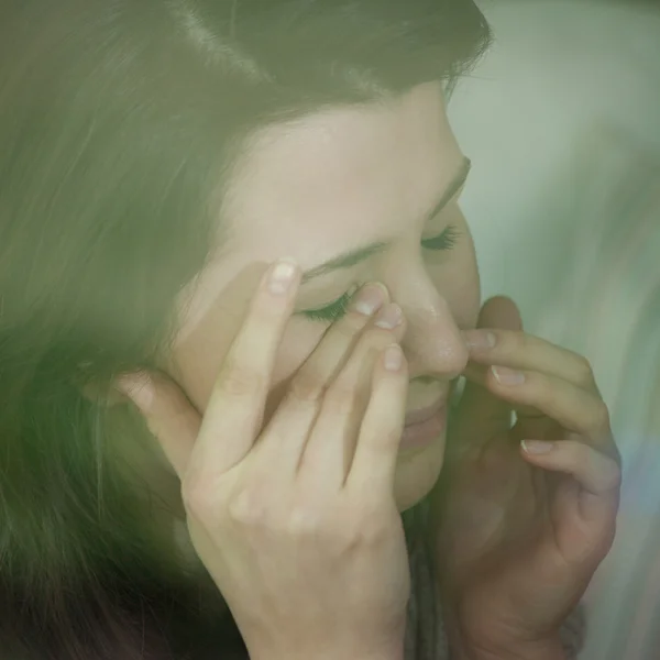 Women in depression — Stock Photo, Image