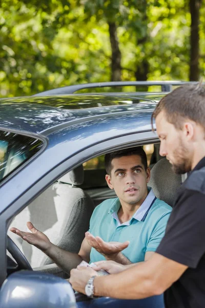 I don't understand why you stopped me — Stock Photo, Image