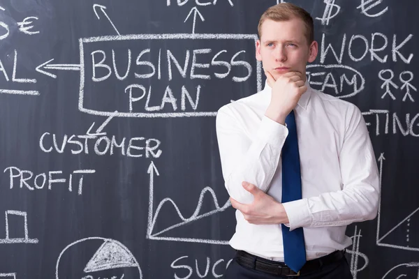 This is great business plan — Stock Photo, Image