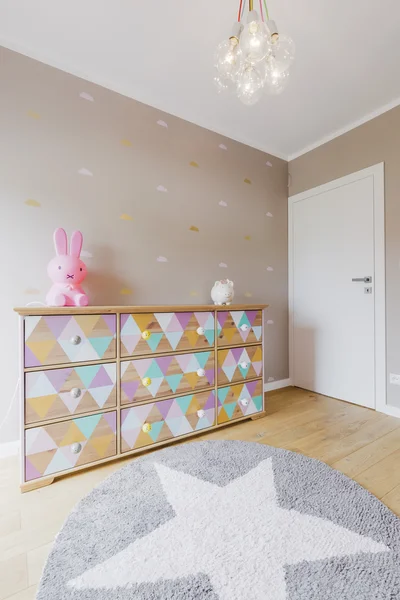 Lilla prinsessan rummet idé — Stockfoto