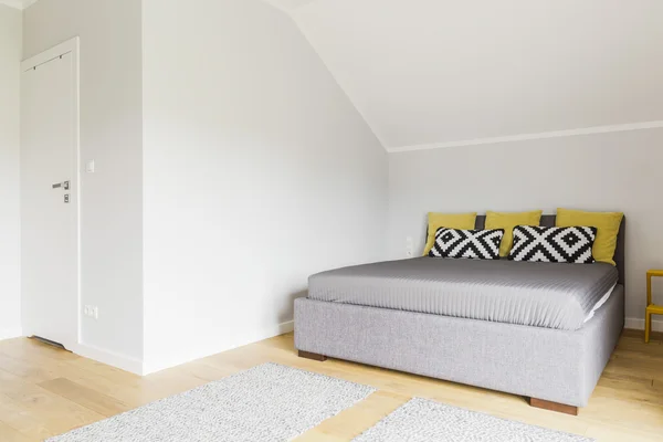 Simple style bedroom idea — Stock Photo, Image