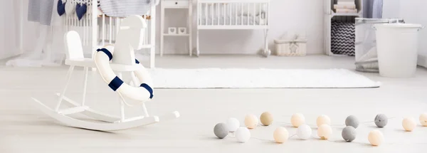 Nautische kamer voor uw babyjongen — Stockfoto