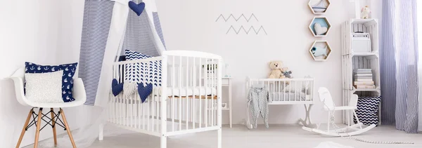Everybody would want this nautical-themed nursery — Stock Photo, Image