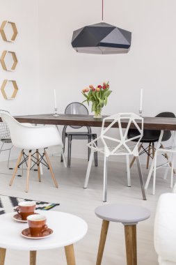 Modern yemek odası tasarım