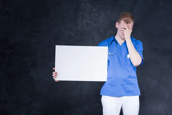 Anunciando el fracaso a sus superiores — Foto de Stock