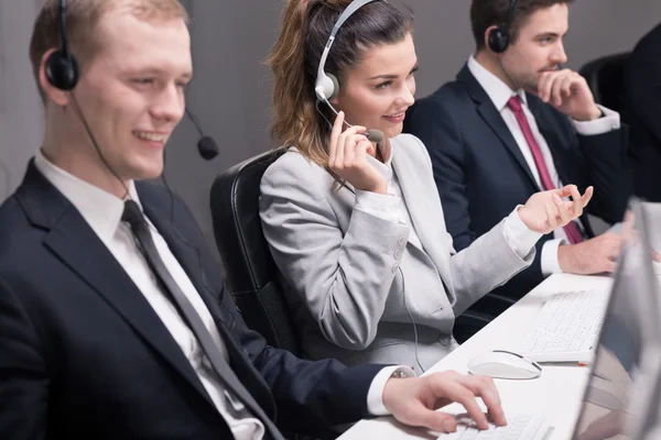 Telemarketing - a osvědčený způsob získávání zákazníků — Stock fotografie