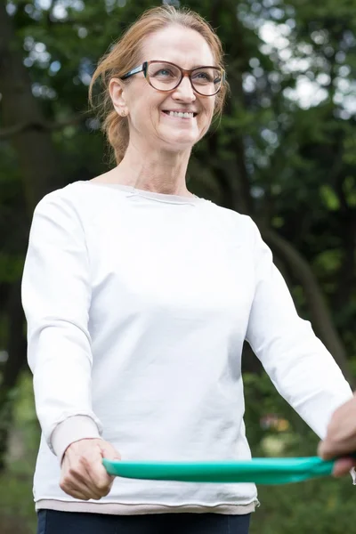 Joy of outdoor exercise — Stock Photo, Image