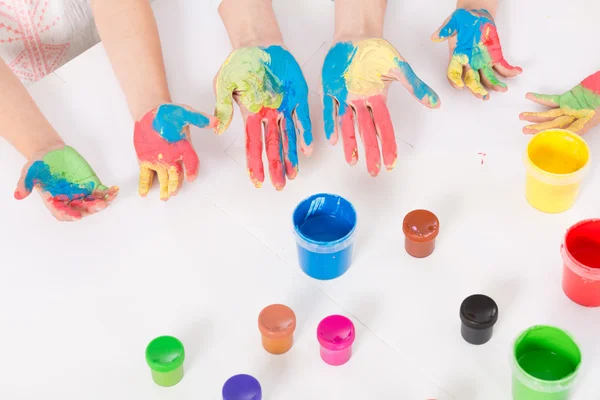 Vamos a añadir algo de color a nuestras vidas — Foto de Stock