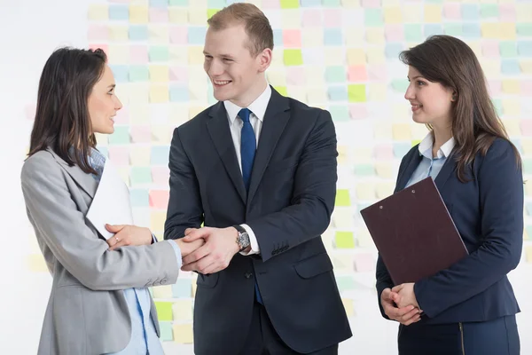 Proficiat voor de succesvolle werk — Stockfoto