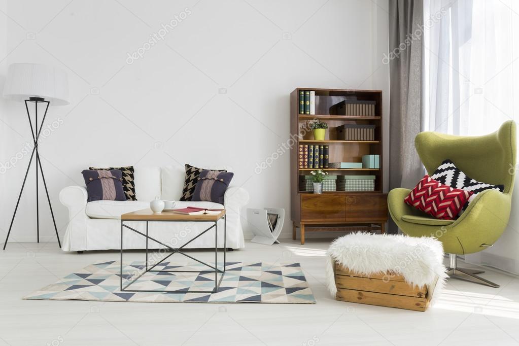 Touche de modernisme dans un intérieur contemporain — Photographie ... Touche de modernisme dans un intérieur contemporain — Photographie ...