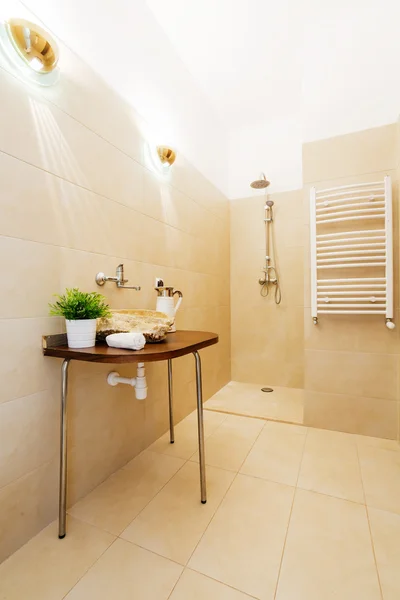 Uncommon bathroom solutions adding significance to the interior — Stock Photo, Image