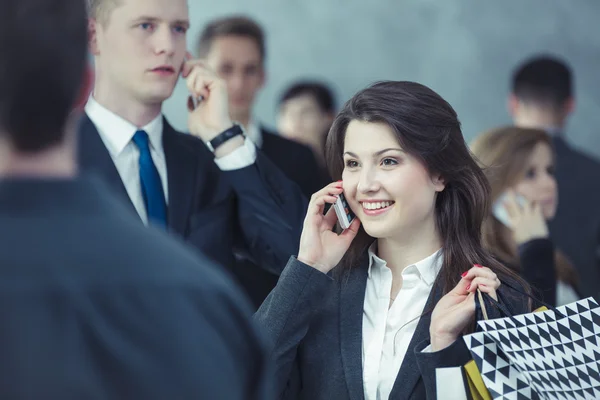 Kannst du mich nach der Arbeit treffen? — Stockfoto