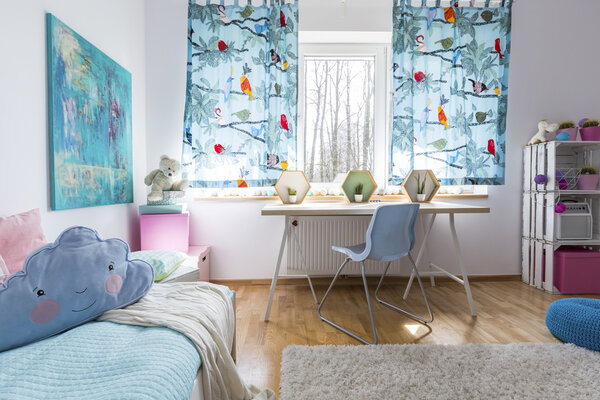 Синий цвет всегда в моде
