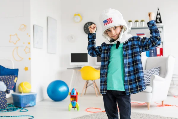 Already feels like an astronaut — Stock Photo, Image