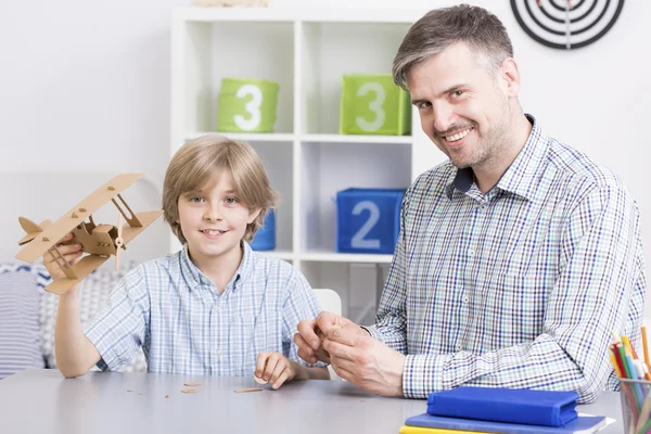 Mijn zoon is mijn trots — Stockfoto