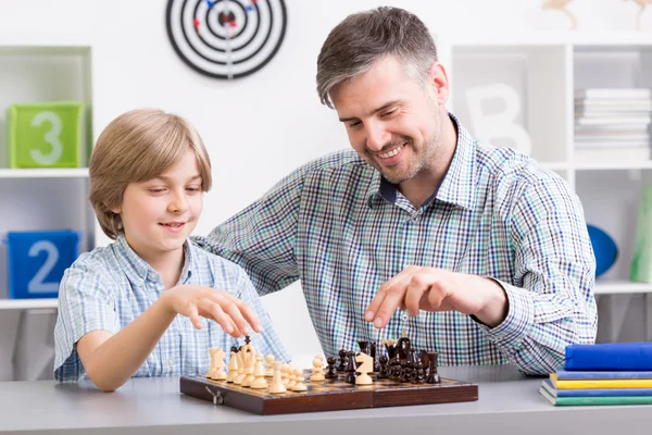 E quem é um mestre de xadrez ? — Fotografia de Stock