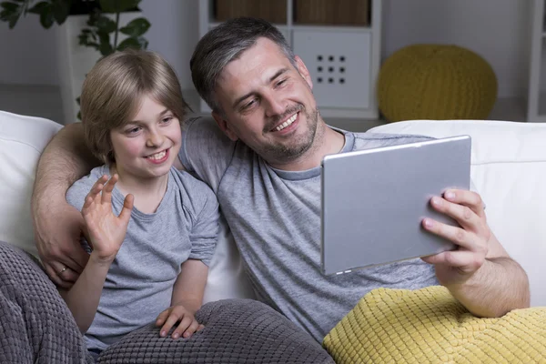 Ci stiamo divertendo tantissimo. ! — Foto Stock