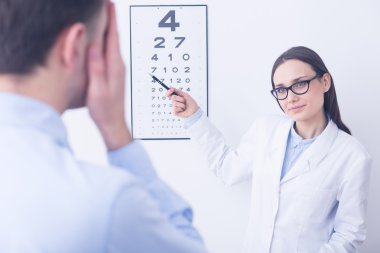 Doktor, vizyon kontrol