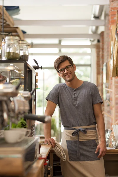 Há um lugar para todos os entusiastas do café — Fotografia de Stock