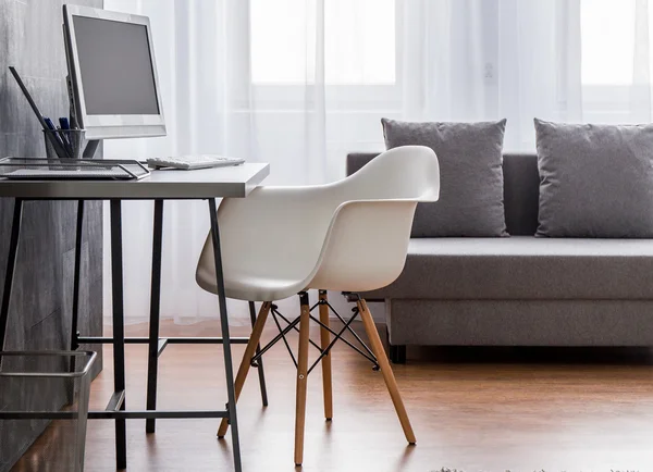 Espaço de trabalho prático em casa intimidade — Fotografia de Stock