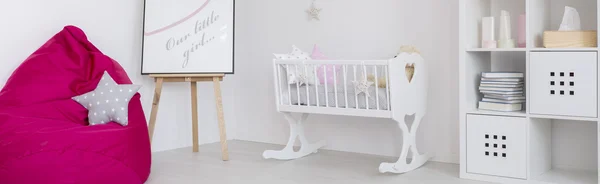 Mysiga baby rummet idé — Stockfoto