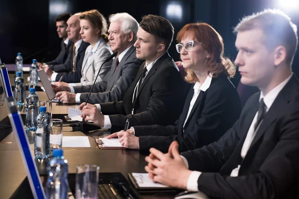 Think tank concluding its annual meeting — Stock Photo, Image