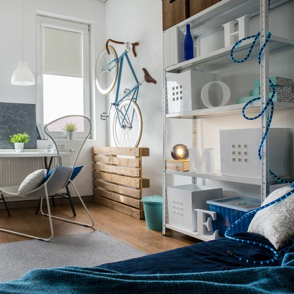 Kleine studio in flat — Stockfoto