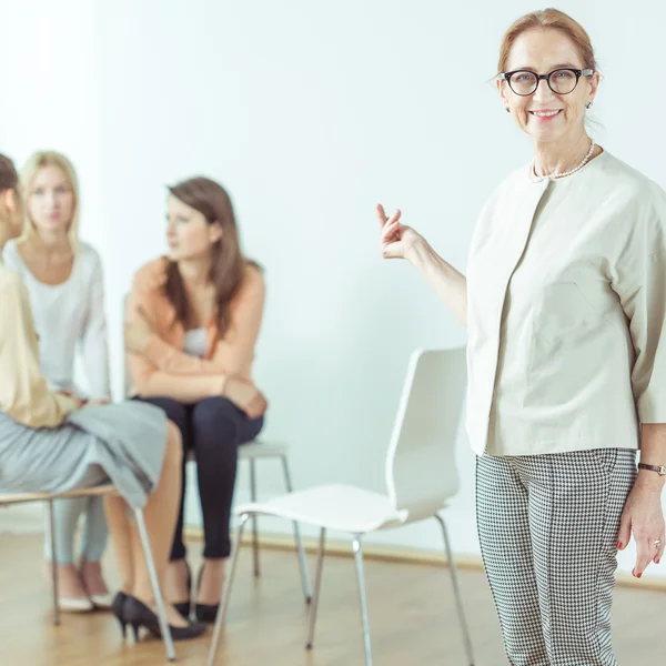 Seminário para a mulher ativa moderna — Fotografia de Stock