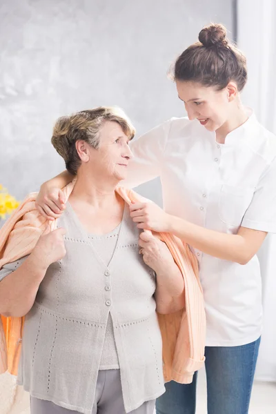 Bekleding met trui — Stockfoto