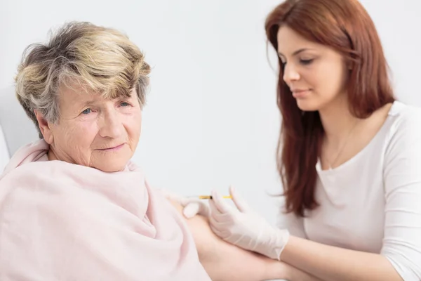 Wees niet bang, dat het duurt slechts een seconde — Stockfoto