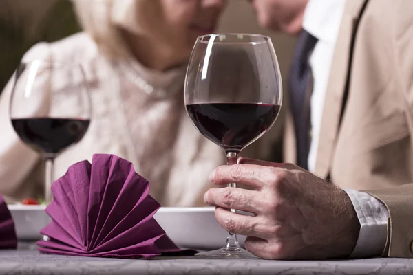 Trinken für eine wahre Liebe — Stockfoto