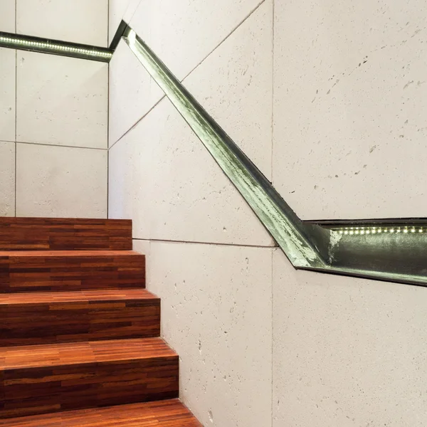 Staircase in modern home — Stock Photo, Image
