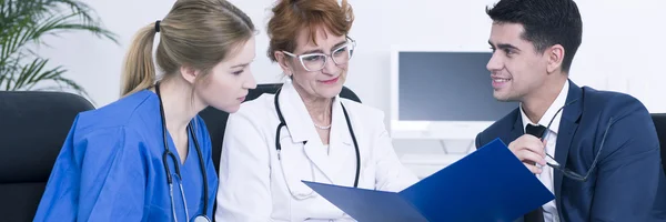 Doctors on a meeting — Stock Photo, Image