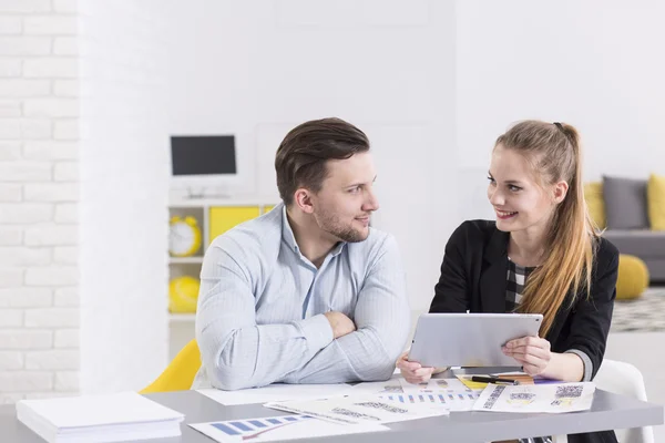 Productivity of work cooperation — Stock Photo, Image