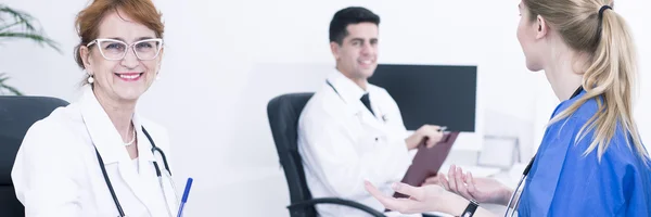 Equipe de médicos médicos — Fotografia de Stock