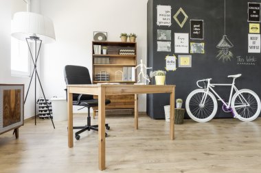 Küçük bir ev alan işlevsel kullanımı