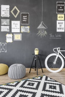 Yaratıcı motivasyon duvar fikir