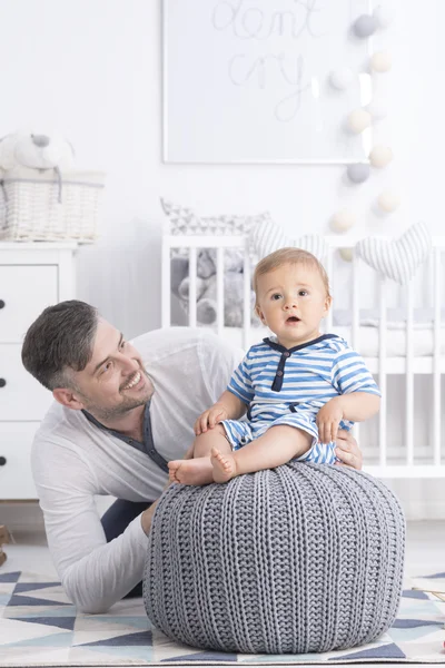 He's curious about the world — Stock Photo, Image